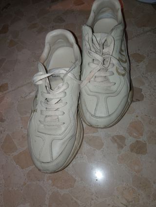 Zapatillas Gucci beige