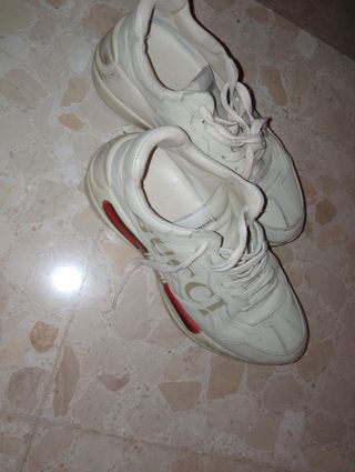 Zapatillas Gucci beige