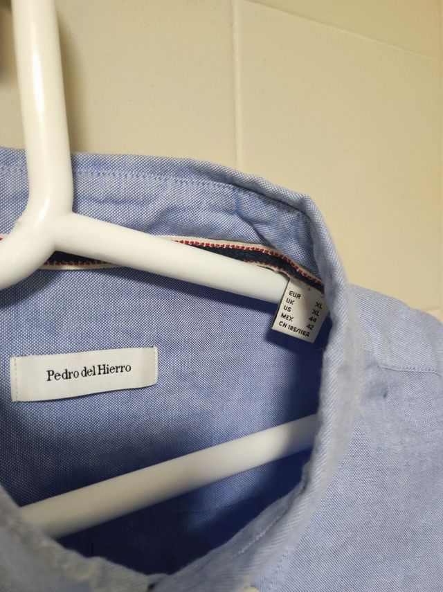 Camisa Pedro del Hierro azul