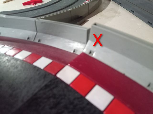 Niveladores muros Scalextric digital system