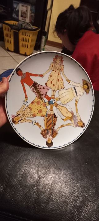 Piatto Villeroy & Boch Unicef Heinrich 1979