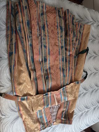 Traje de Baturra Verde y Beige
