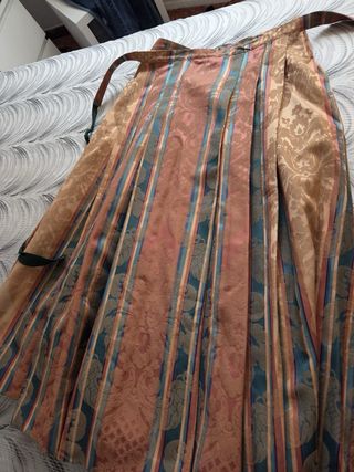 Traje de Baturra Verde y Beige