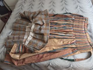 Traje de Baturra Verde y Beige