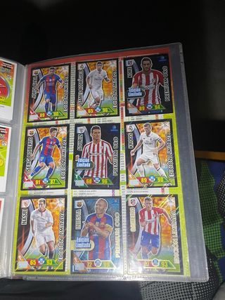 Álbum Adrenalyn XL La Liga 2016-17 casi completo