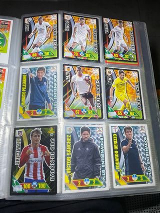 Álbum Adrenalyn XL La Liga 2016-17 casi completo