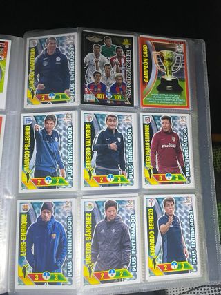 Álbum Adrenalyn XL La Liga 2016-17 casi completo