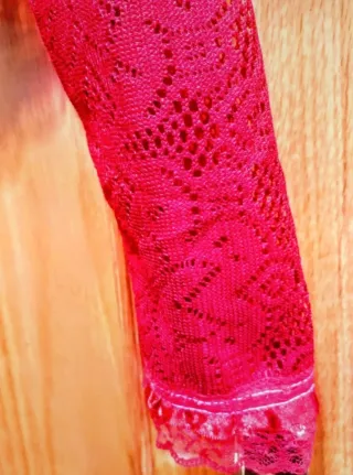 Torera encaje roja Talla M