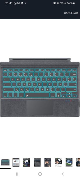 Teclado Microsoft Surface Pro 3/4/5/6/7