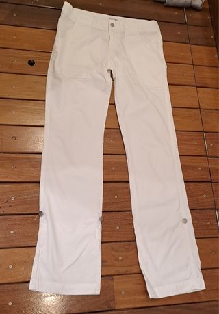 Pantalón Adolfo Dominguez Blanco Vintage