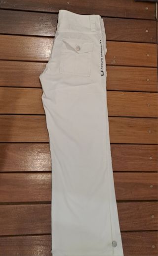 Pantalón Adolfo Dominguez Blanco Vintage