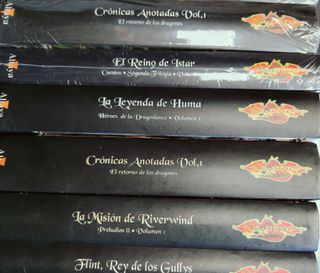 Libros Dragonlance. Colección Altaya.