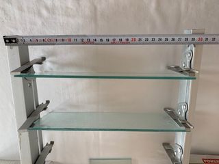 Ventana celosía orientable de cristal