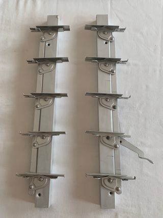 Ventana celosía orientable de cristal