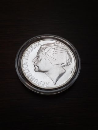 Moneta in Argento Mondiali Calcio Francia '98