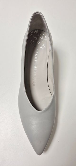 Zapatos Pedro Miralles Mujer Talla 38 Gris