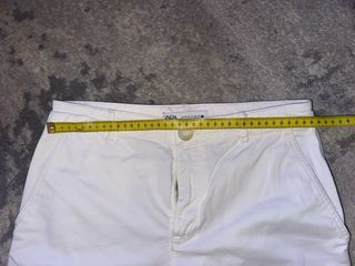 Pantalones ZARA blancos mujer