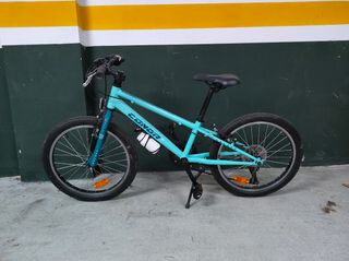 Bicicleta urbana azul 20