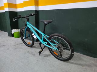 Bicicleta urbana azul 20