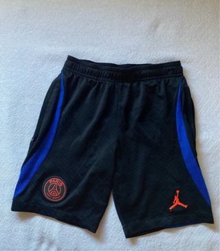 Pantalón corto entrenamiento PSG talla 9 