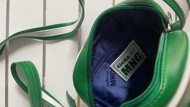 Bolso bandolera Gola for MNG verde.