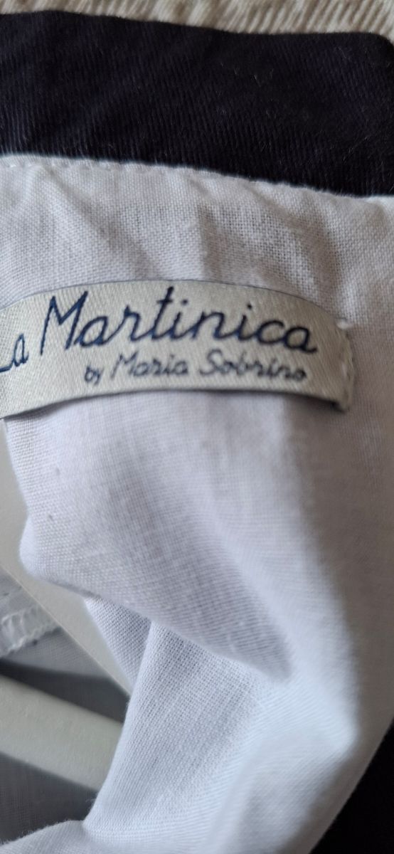 Vestido niña La Martinica azul marino,talla 8