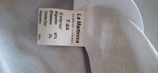 Vestido niña La Martinica azul marino,talla 8
