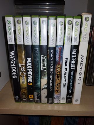Lote 9 Juegos Xbox 360
