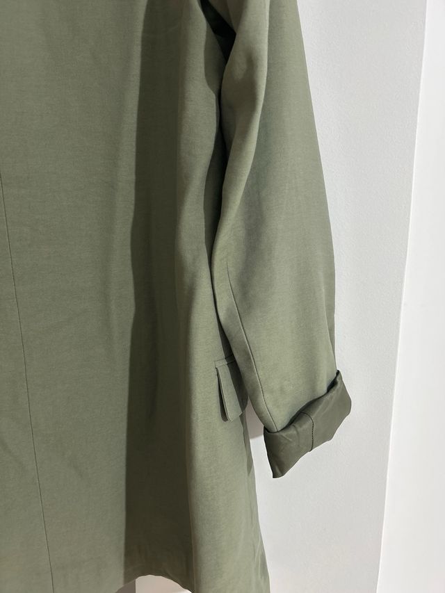 Blazer Zara Verde Oliva