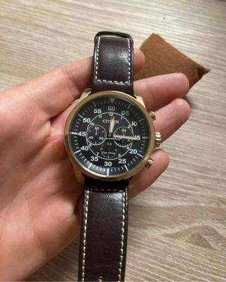 Reloj Citizen Eco-Drive Cronógrafo Marrón/Negro