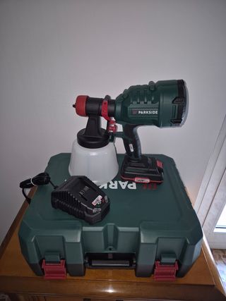 Pistola verniciatura Parkside ricaricabile PFSA 20