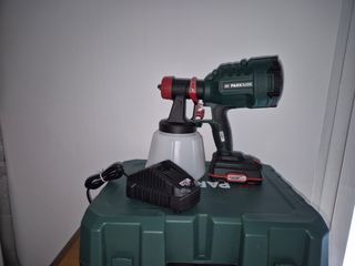Pistola verniciatura Parkside ricaricabile PFSA 20