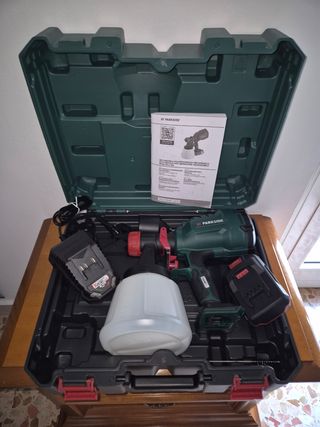 Pistola verniciatura Parkside ricaricabile PFSA 20