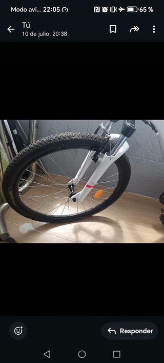 Bicicleta Rockrider ST 100
Sólo tiene 3 salidas 