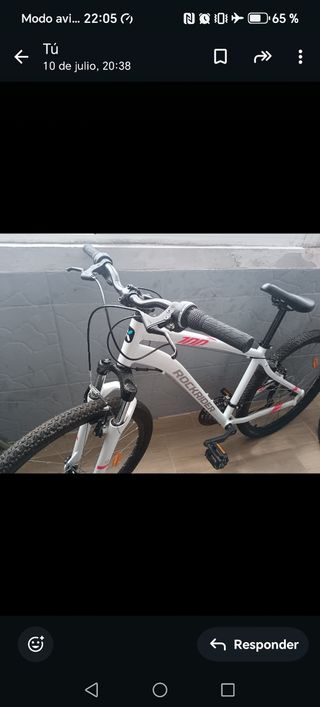 Bicicleta Rockrider ST 100
Sólo tiene 3 salidas 