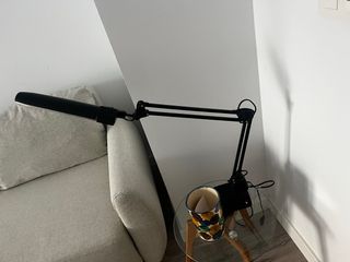 Flexo de escritorio negro