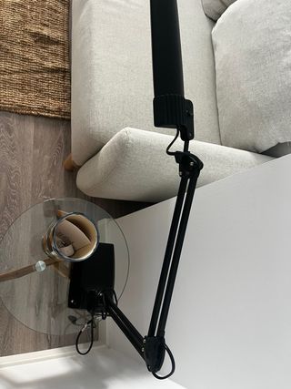 Flexo de escritorio negro