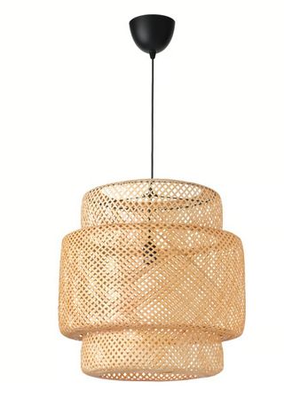Lámpara Techo Ikea Sinnerlig Bambú 50cm