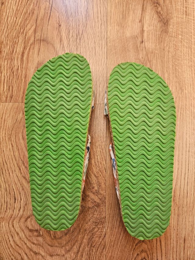 Sandalias Paez Talla 38 Flores