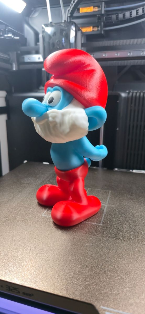 Smurf 3D Impresso