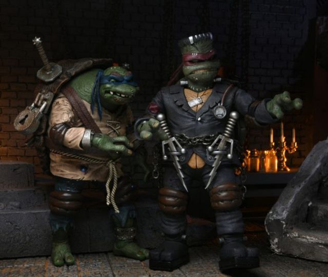 NECA Tortugas Ninja x Universal Monsters