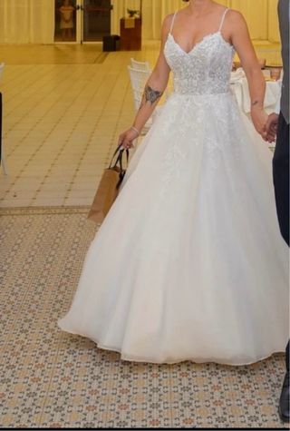 Traje de Novia Princesa Organza