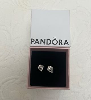 Pendientes Pandora Corazón Plata
