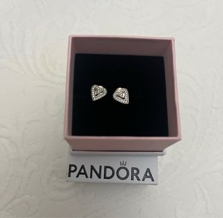 Pendientes Pandora Corazón Plata
