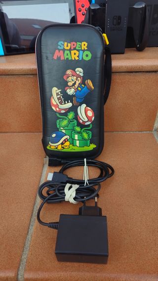 Nintendo Switch Azul/Rojo + Accesorios