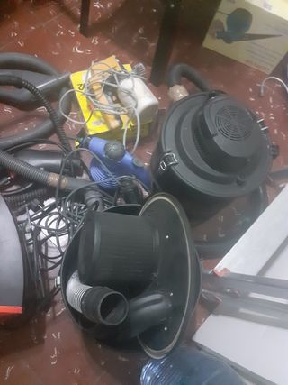 Lote de aspiradoras y accesorios