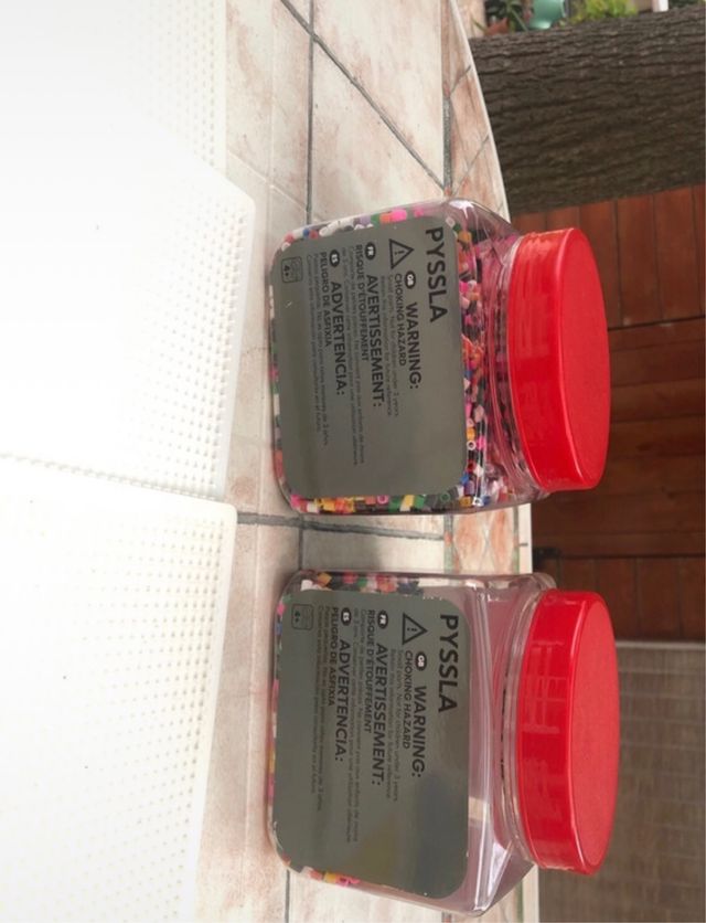 Perline Pyssla Ikea, Contenitore Multicolore