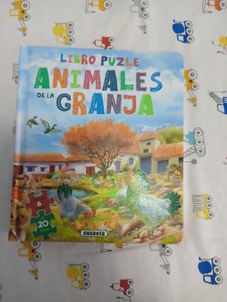 Libro puzzle Animales de la granja 