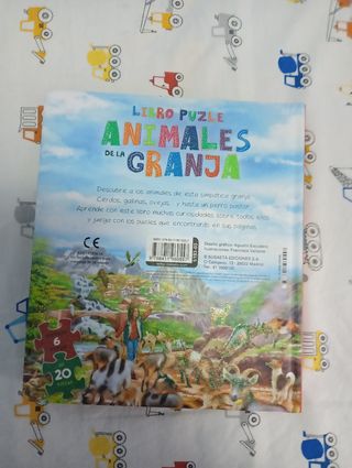 Libro puzzle Animales de la granja 