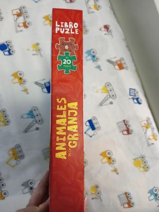Libro puzzle Animales de la granja 
